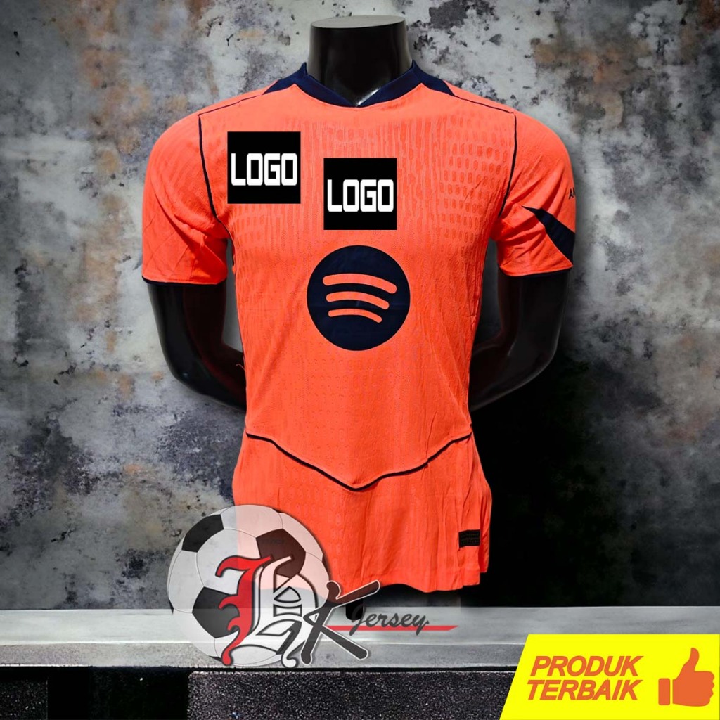 JERSEY BOLA BARCELONA 3RD PLAYER ISSUE 2025/2026