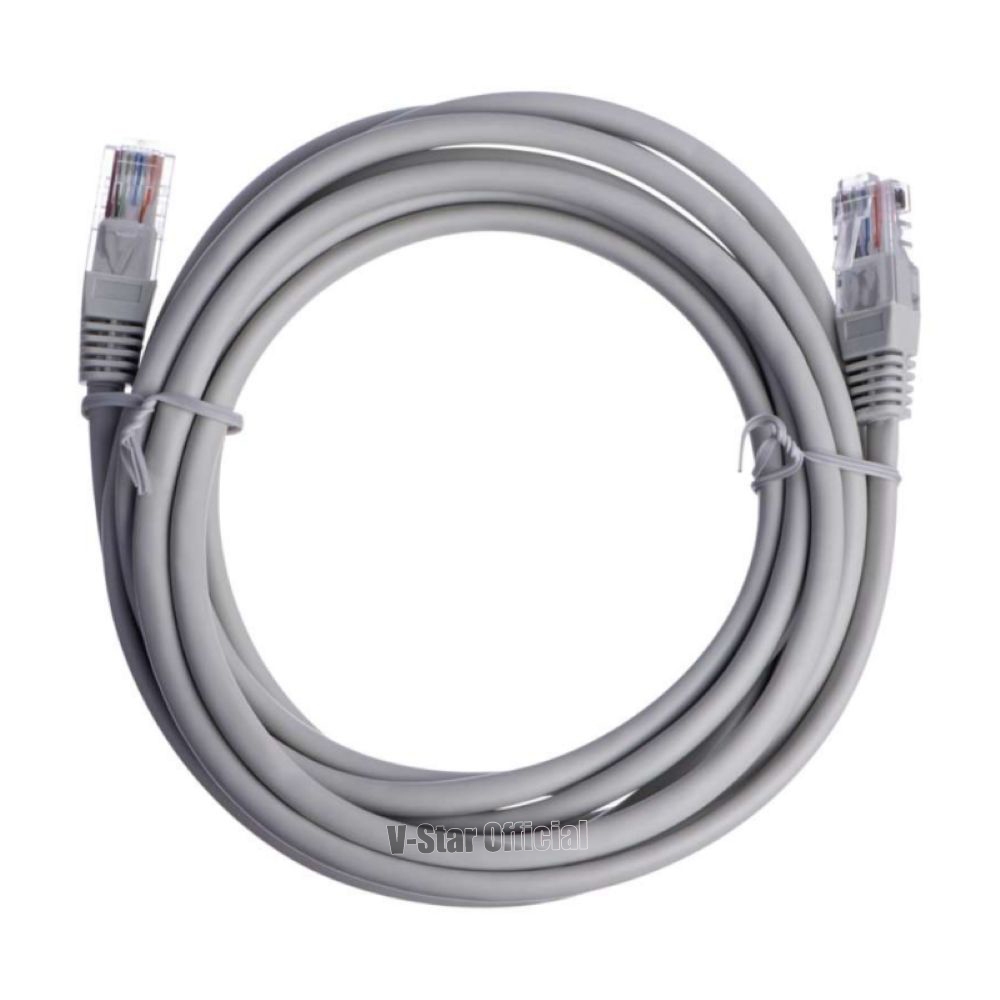 Kabel Lan Wifi 3 Meter UTP Rj45 Indihome Myrepublic All Provider Cat 5e