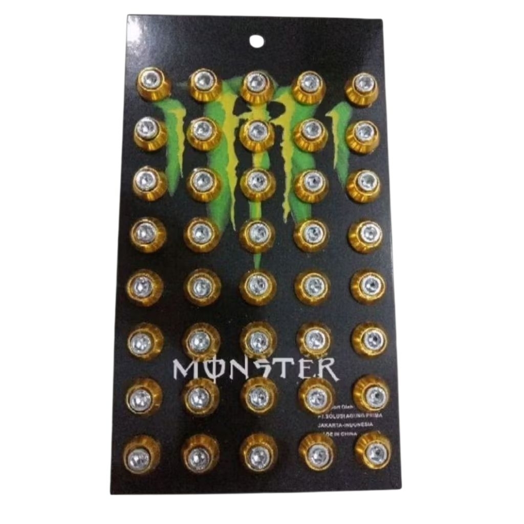 Baut L baut 10 isi 40 pcs / Baut variasi Baut 10