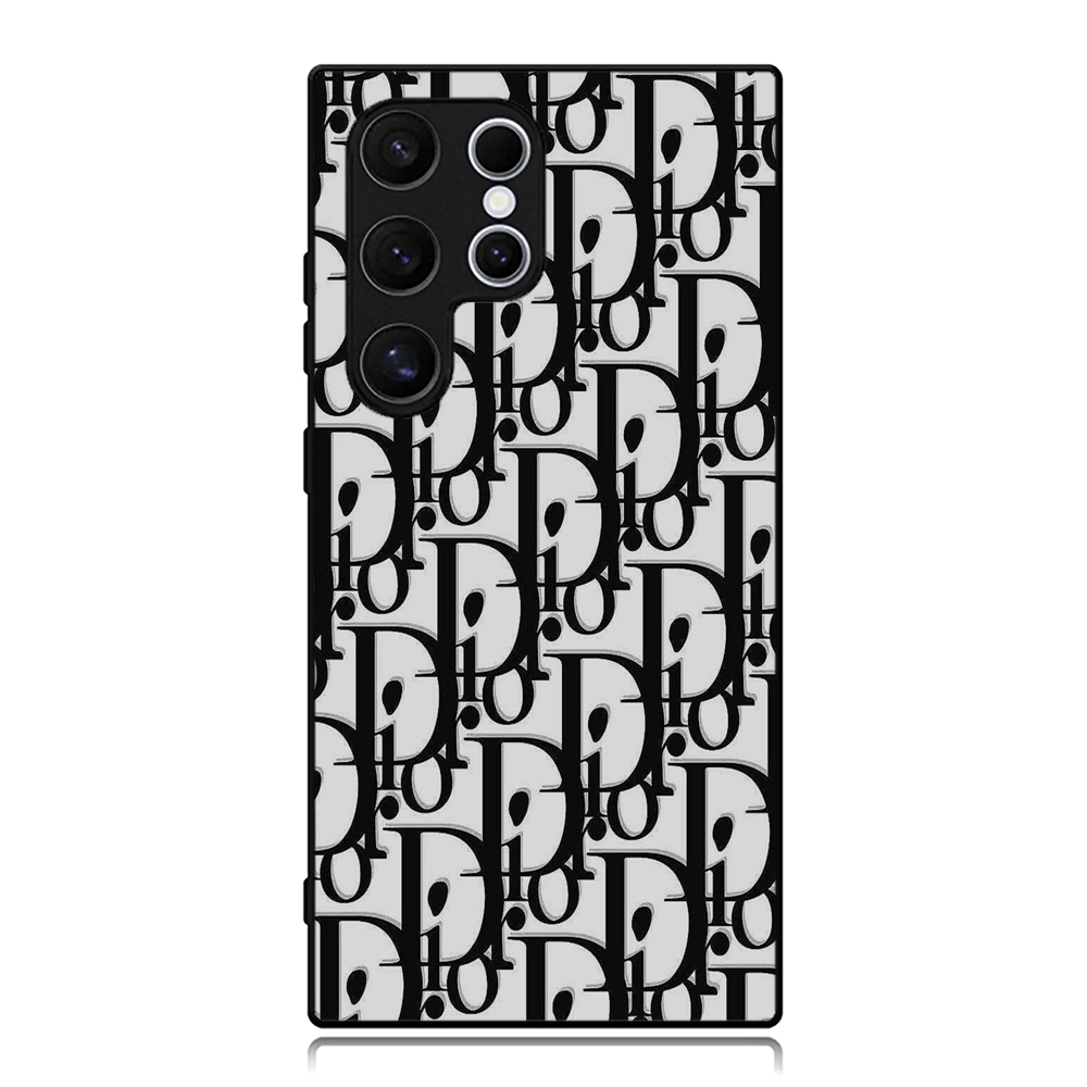 Case Samsung S25 S24 S23 S22 S21 S20 S9 S8 S7 S6 Ultra Plus FE Edge Softcase Dior
