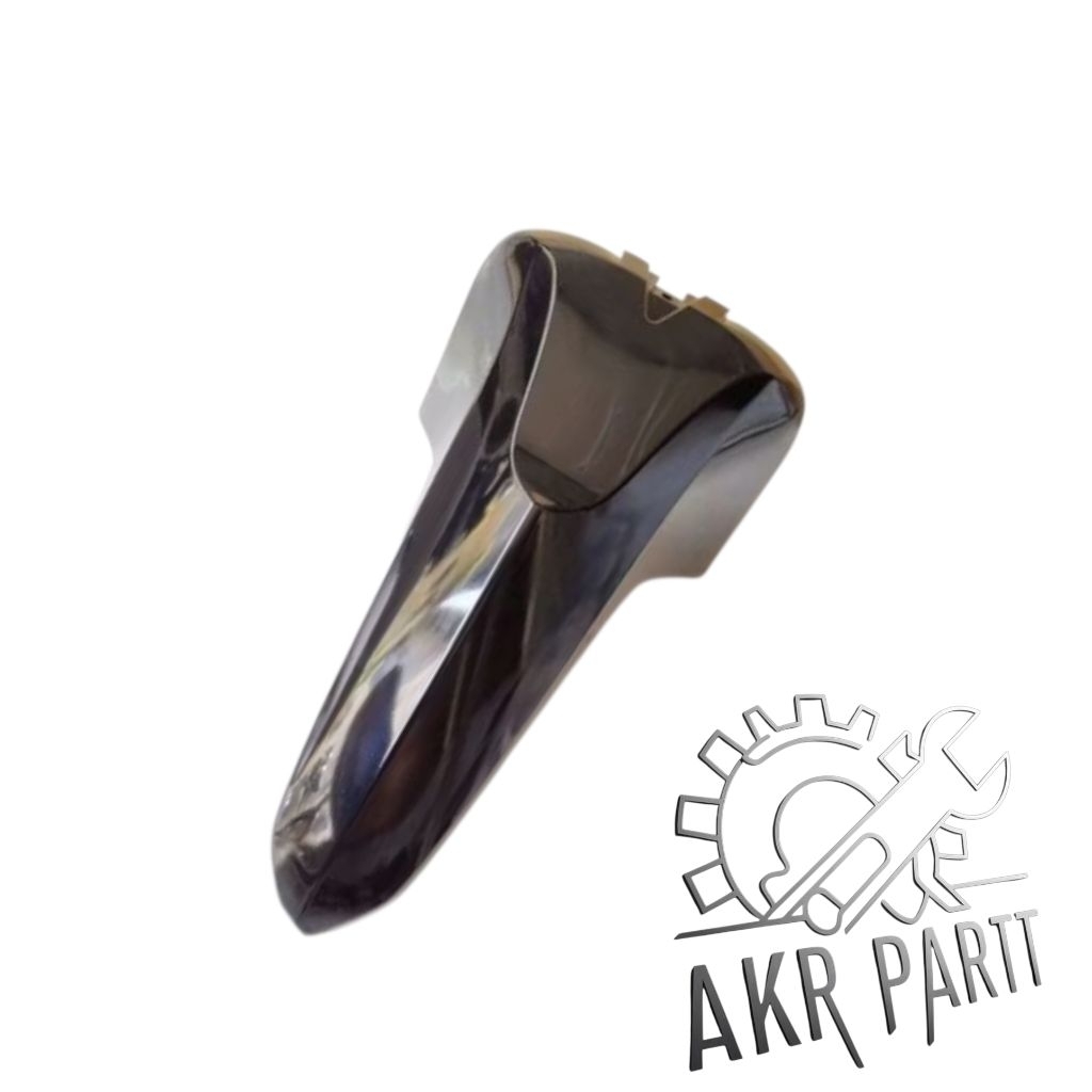 Spakbor Slebor Depan Supra 125 FI Injeksi hitam glossy