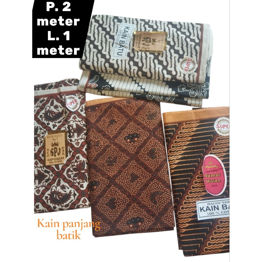 KAIN JARIK PANJANG damar Wulan/Kain batik/kain sagon/ kain samping