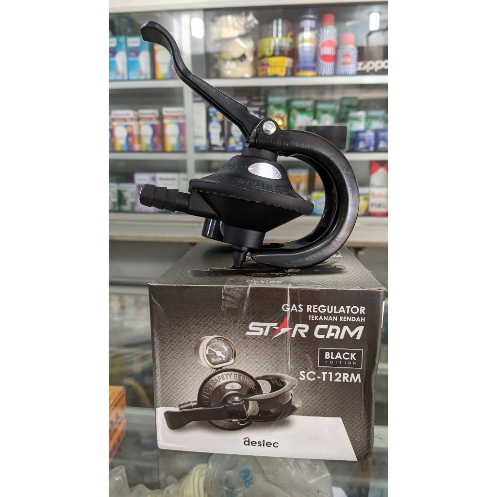 Starcam Regulator Gas STARCAM Kepala Tabung Gas by Destec dengan pengaman