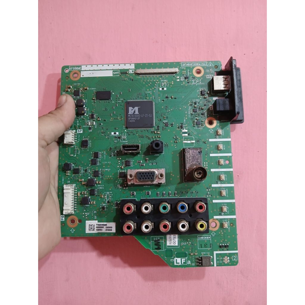 Mainboard tv led sharp 32 inch seri LC-32LE347I