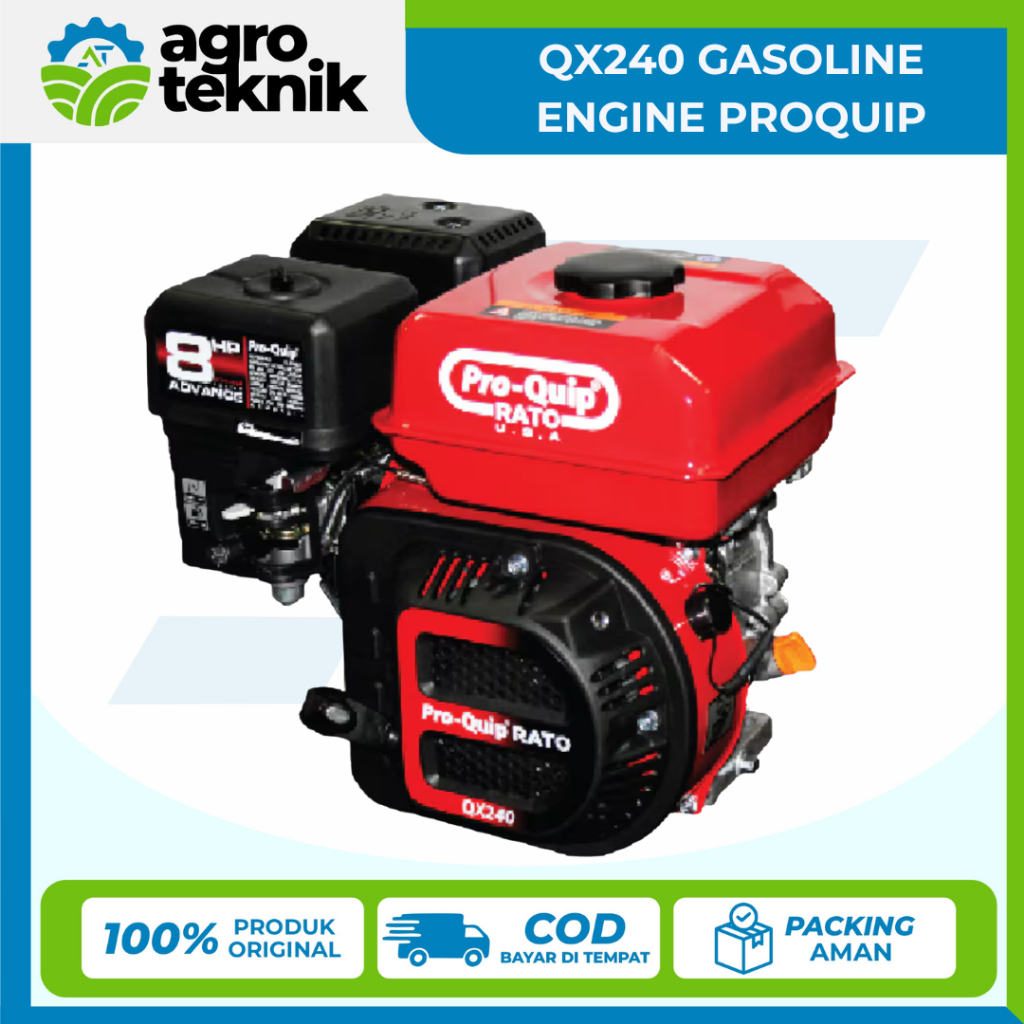 AGROTEKNIK - QX240 GASOLINE ENGINE PROQUIP