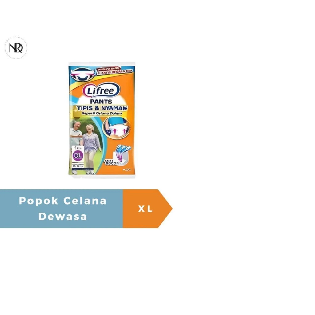 Lifree Pampers Dewasa Celana Ukuran XL per DUS isi 48 pcs
