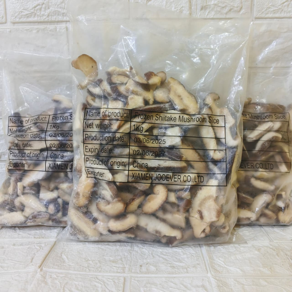 

Xiamen Shiitake 1kg Frozen - Jamur Shitake Freshly Frozen 1KG