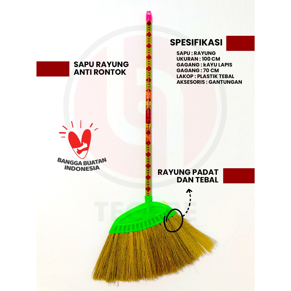 Termurah sapu lantai rayung ekonomis rayung tebal untuk sapu lantai keramik