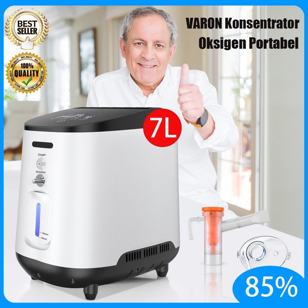 [COD+Pengiriman dalam 24 jam]  [Remote Control Pintar] VARON VH-2 Konsentrator Oksigen Portabel/OXYG