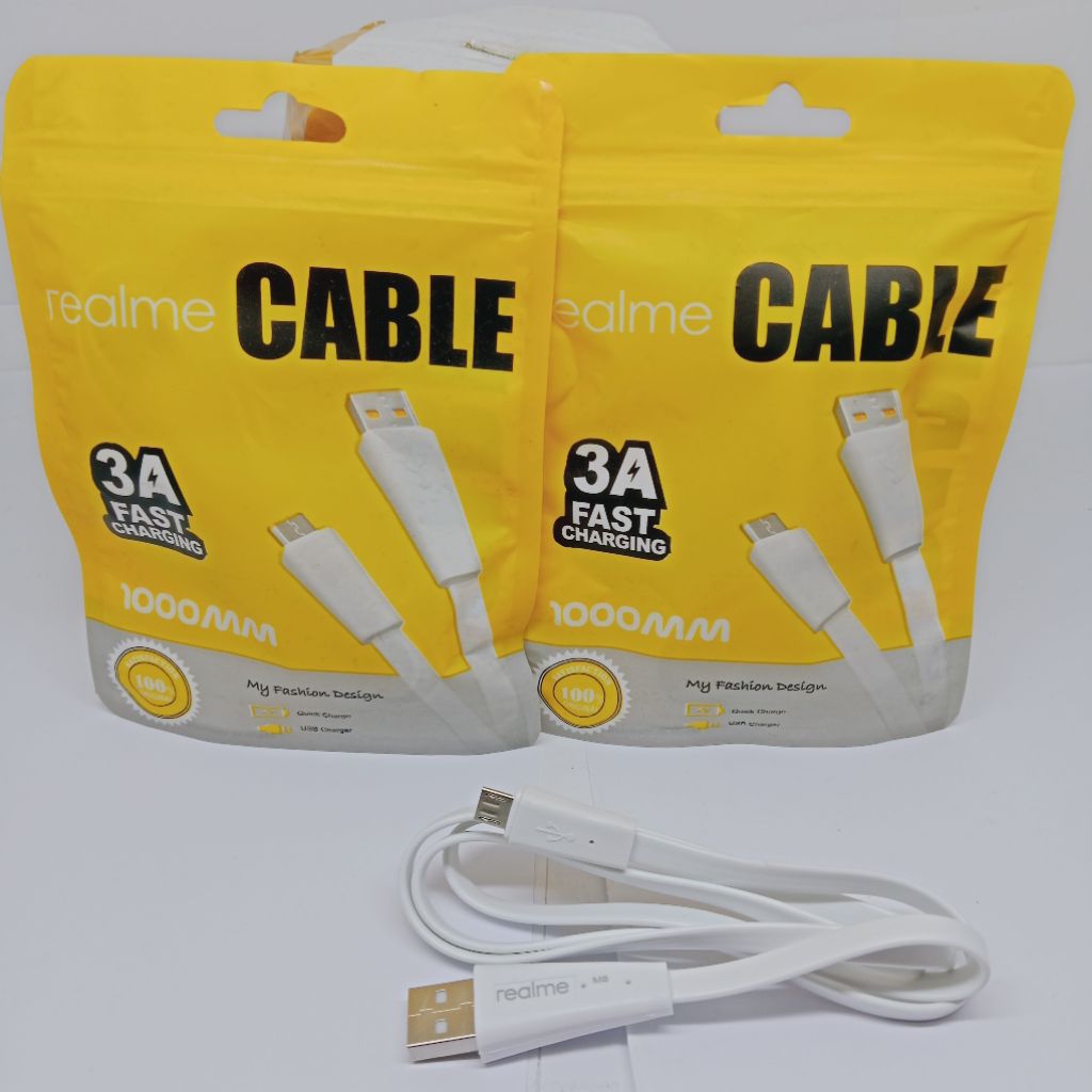 KABLE KABEL CHARGER CASAN REALME 5 REALME 5i REALME 5S FAST CHARGING MICRO USB ORI