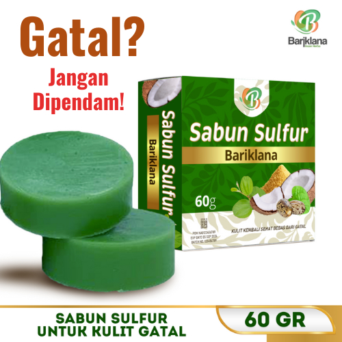 Sabun Sulfur Dengan Bahan Dasar Sulfur Sabun Gatal Kulit Yang Ampuh, Sabun Gatal Selangkangan, Sabun