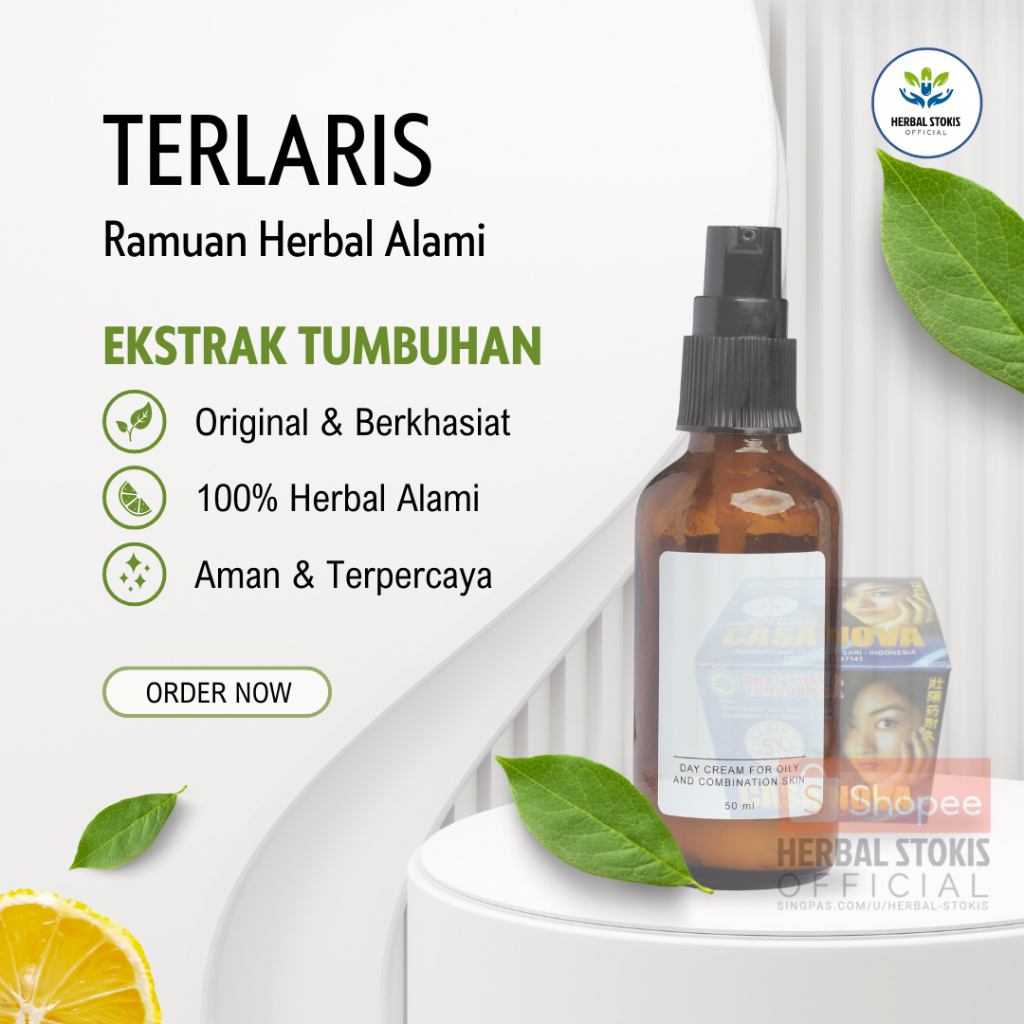 Suplemen Kapsul Herbal Casanova Original Obat (Kuat) Obat Tahan Lama Ampuh