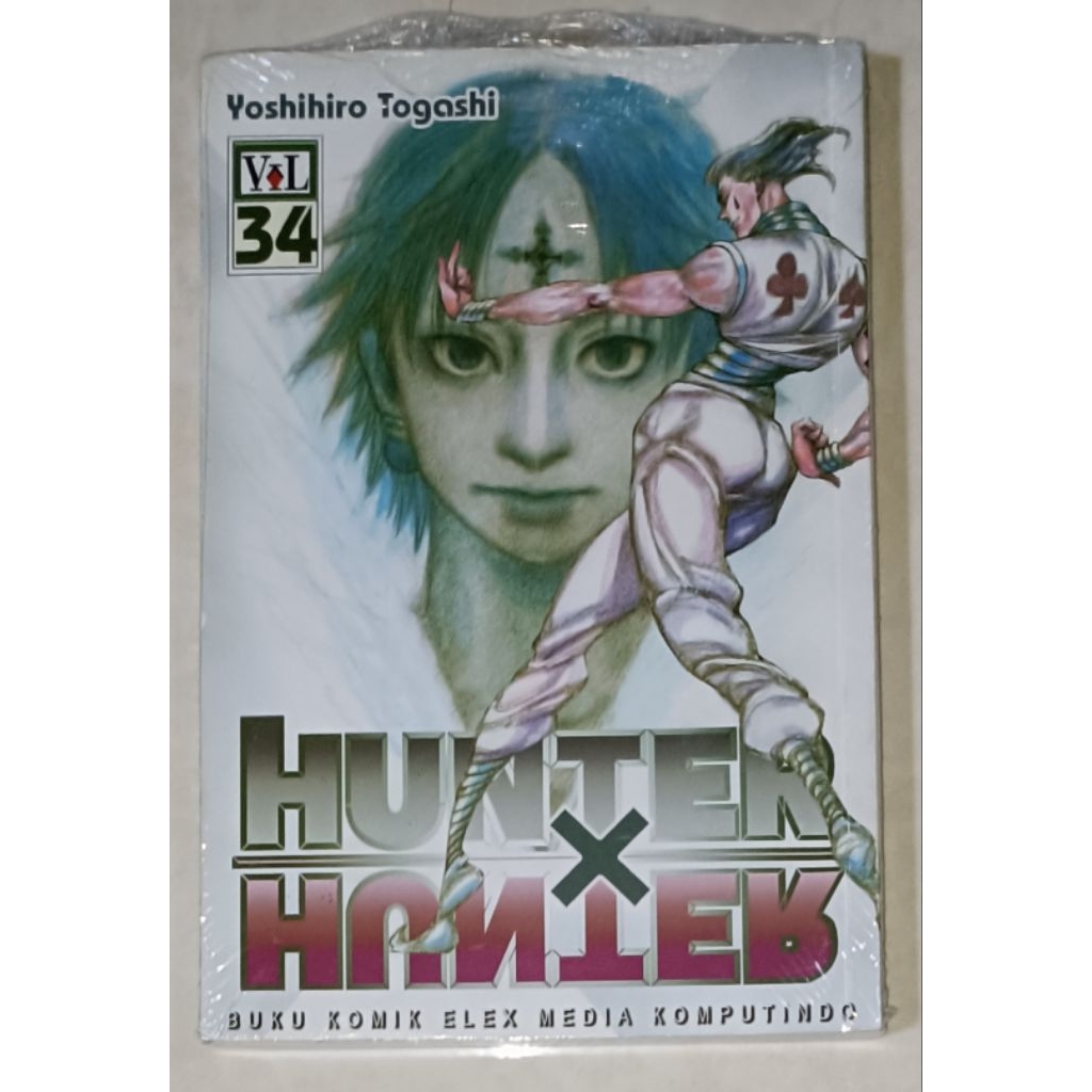 komik Hunter x Hunter vol 34 original