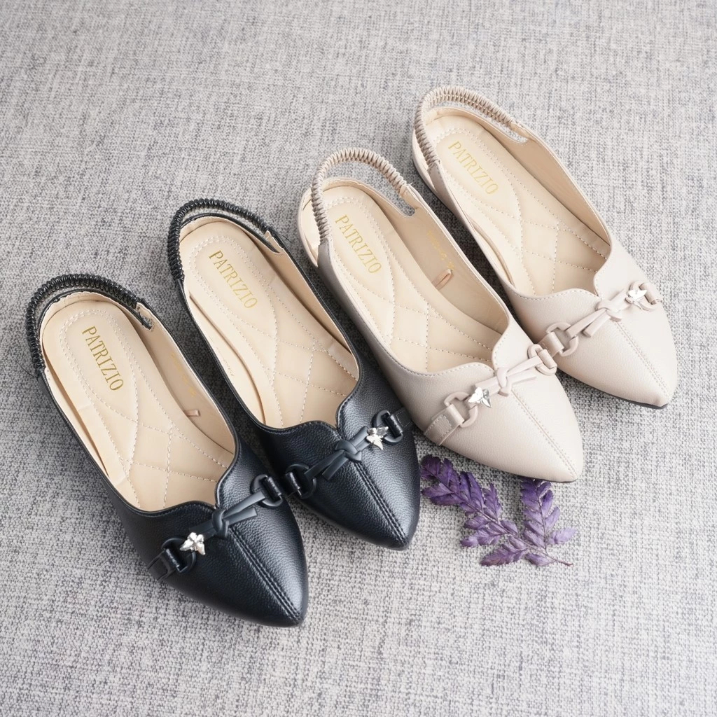 Patrizio Sepatu Balet Flatshoes Wanita Slingback Korean Style PAS3-03