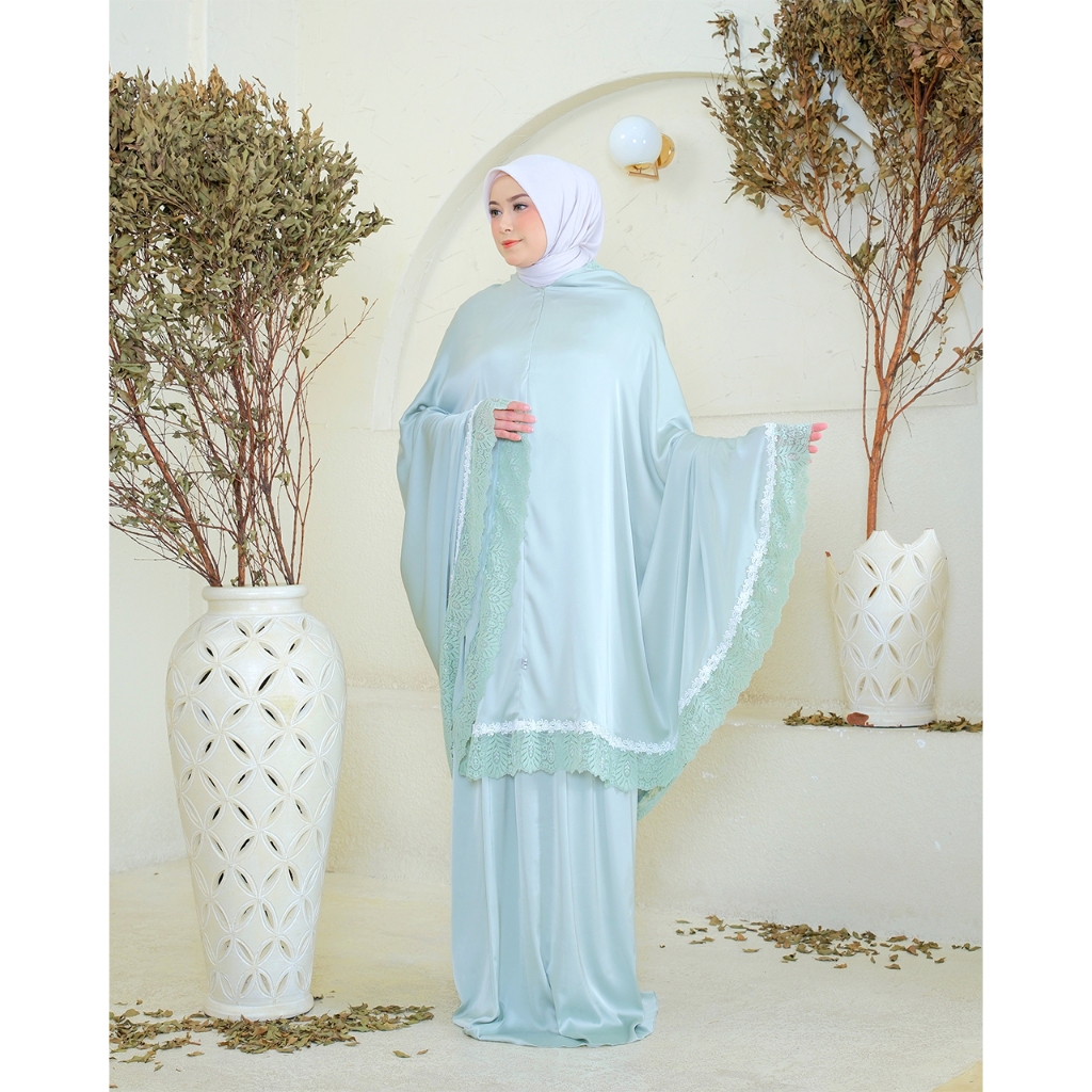 Premier Mukena - Khadijah Series - Mint