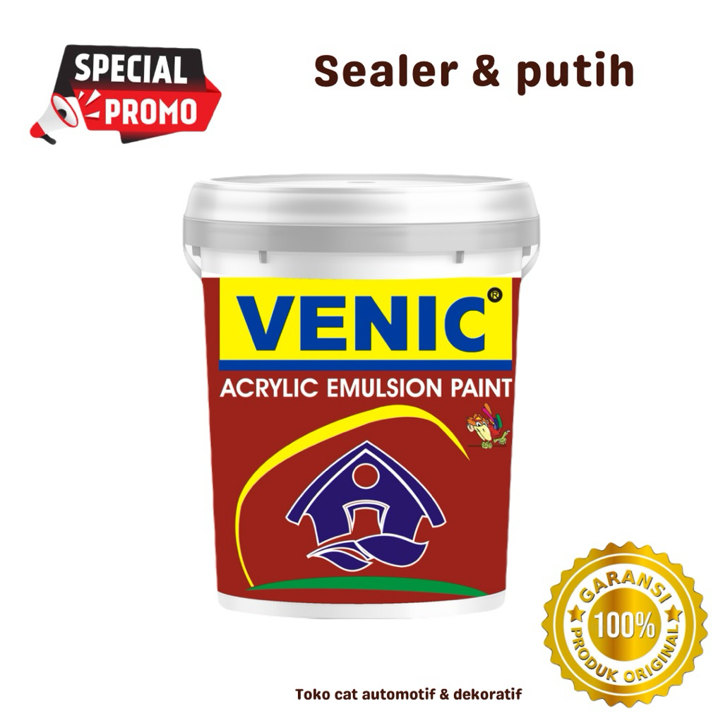VENIC ALKALI SEALER CAT SILER PUTIH CAT DINDING