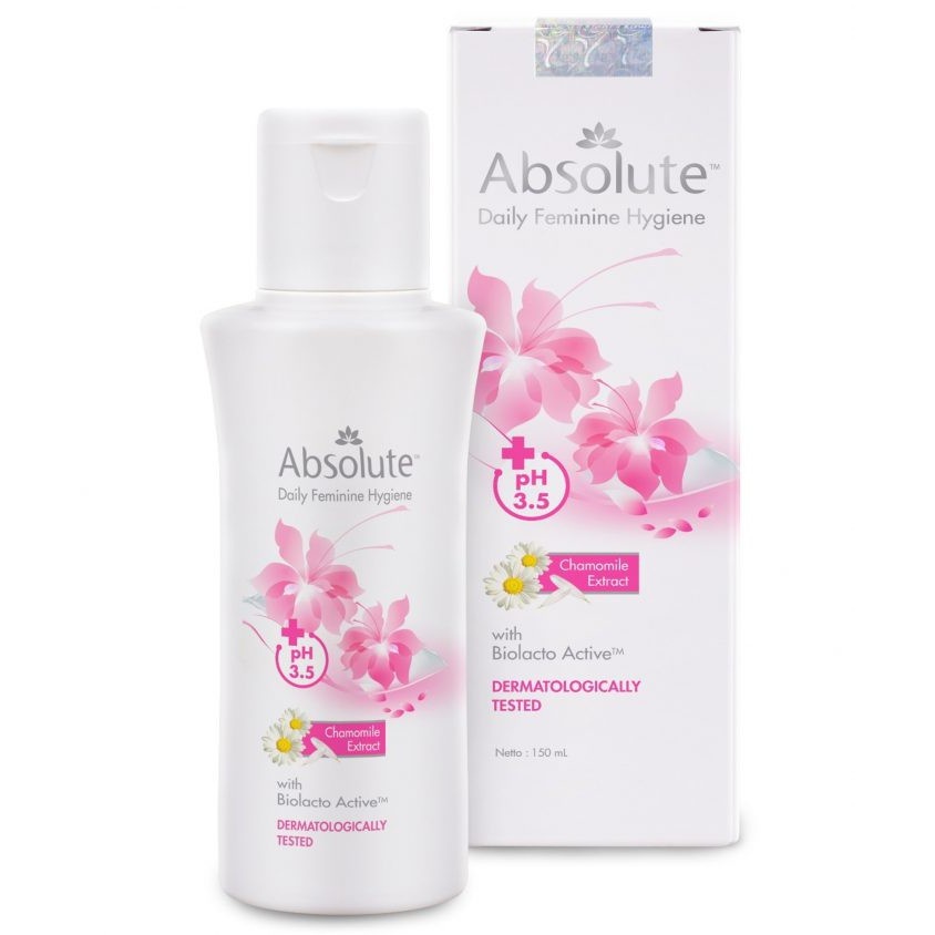 ABSOLUTE - Daily Feminine Hygiene with Chamomile Extract & Biolacto Active