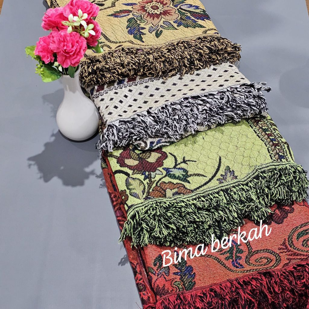 HAMBAL RAJUT/ALAS LANTAI/KARPET Ukr 180x220 dan Ukr 180x280