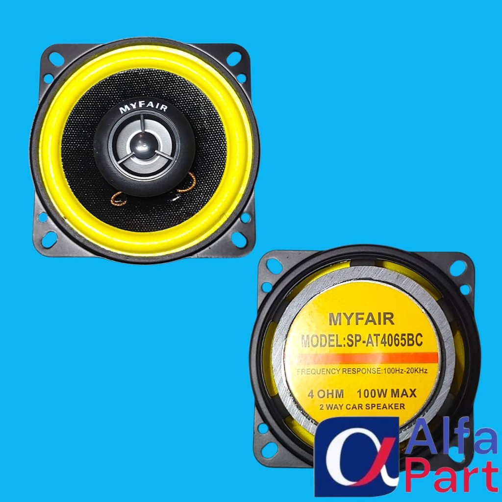 SPEAKER MOBIL 4 INCH FULL TWEETER