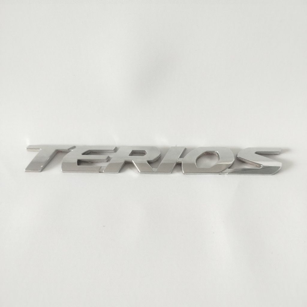 Emblem TERIOS Engine Hood terios / logo kap Mesin All New Terios