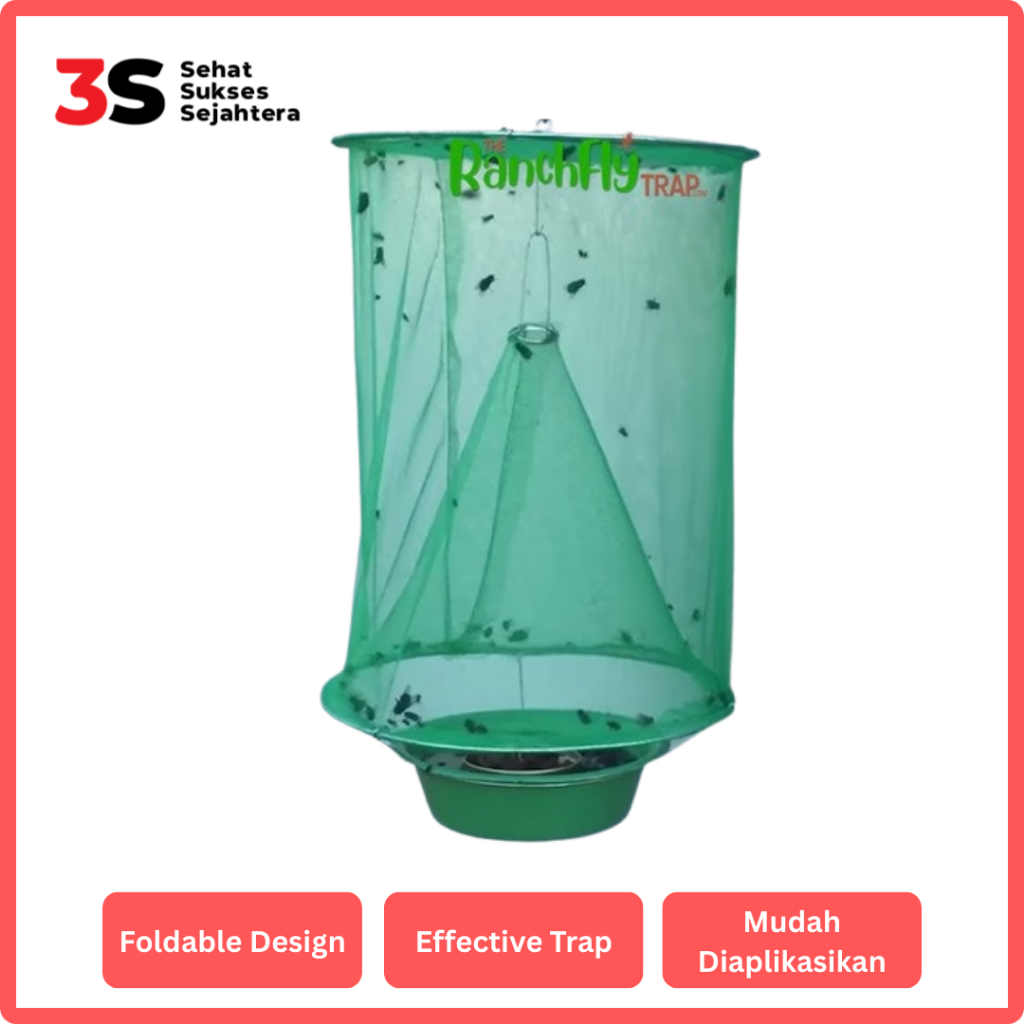 JFactory Jaring Jebakan Nyamuk dan Lalat Jebakan Serangga
