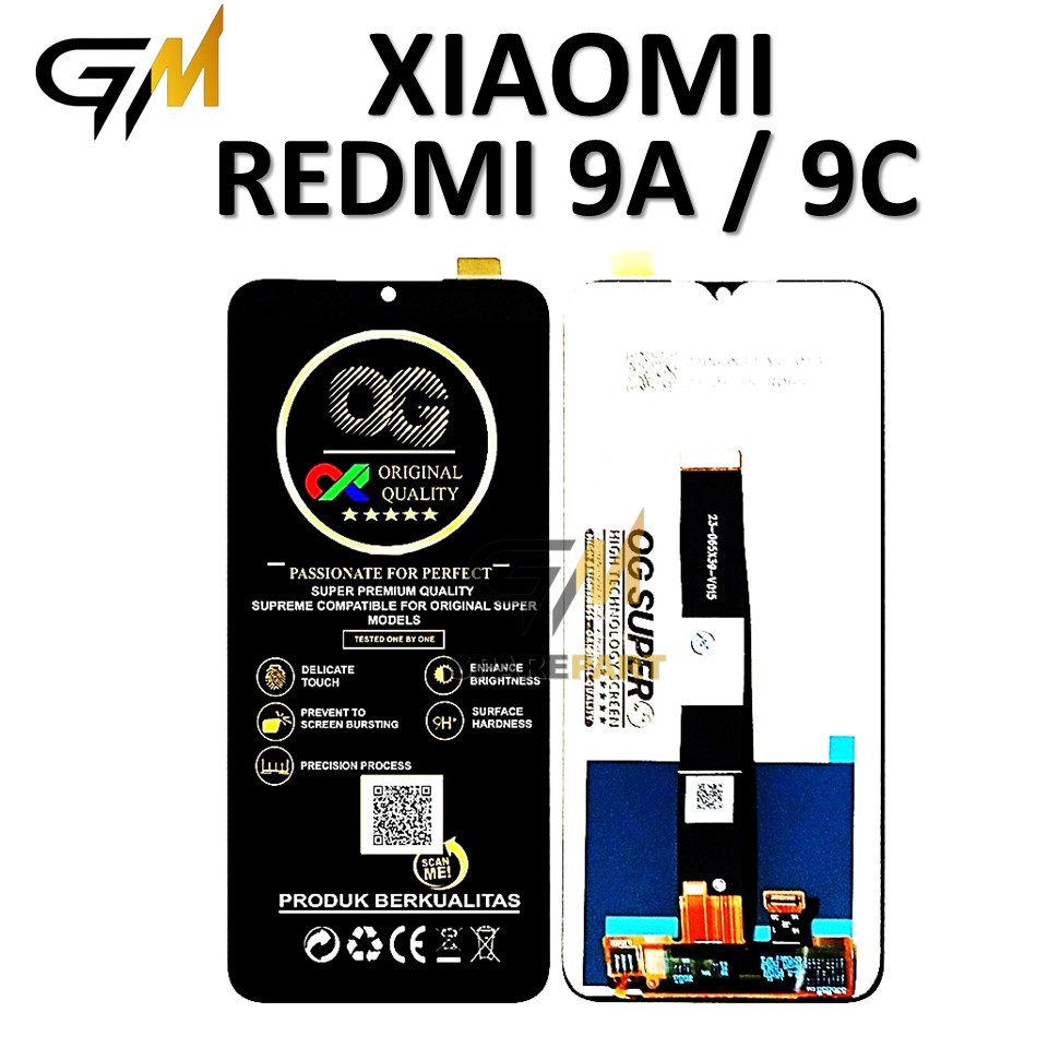 LCD TOUCHSCREEN XIAOMI REDMI 9A / 9C ORIGINAL 100% FULLSET