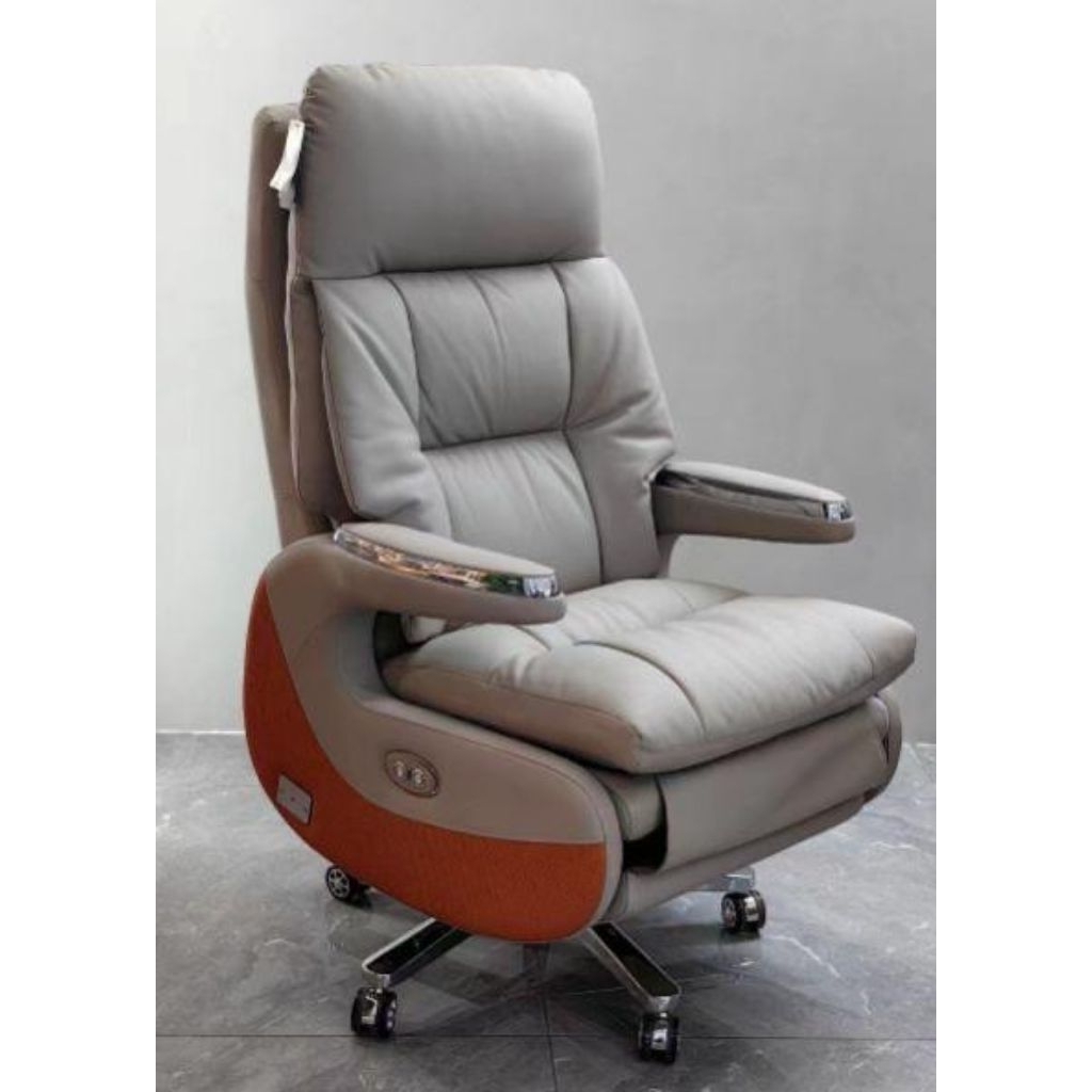 9898 - Smart Office Chair - Kursi Kantor Nyaman Bisa Tiduran - Recliner Chair - Ergonomic Chair - Ku