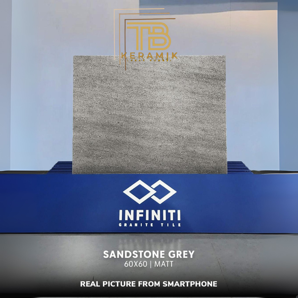 GRANIT LANTAI 60x60 SANDSTONE GREY | MATT | INFINITI