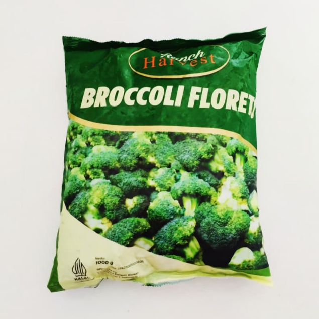 Harvest Sayur Brokoli Beku Florets 1000g - Broccoli Florets Ranch Harvest Sayur Brokoli Beku