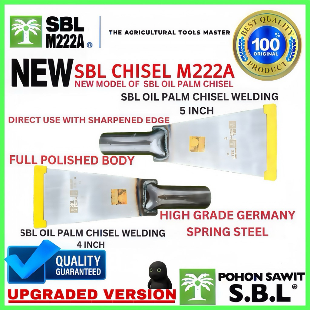 DODOS SBL M222A ORIGINAL 4 INCH DAN 5 INCH | SBL CHISEL M222A PREMIUM | DODOS SBL M222A NEW MALAYSIA