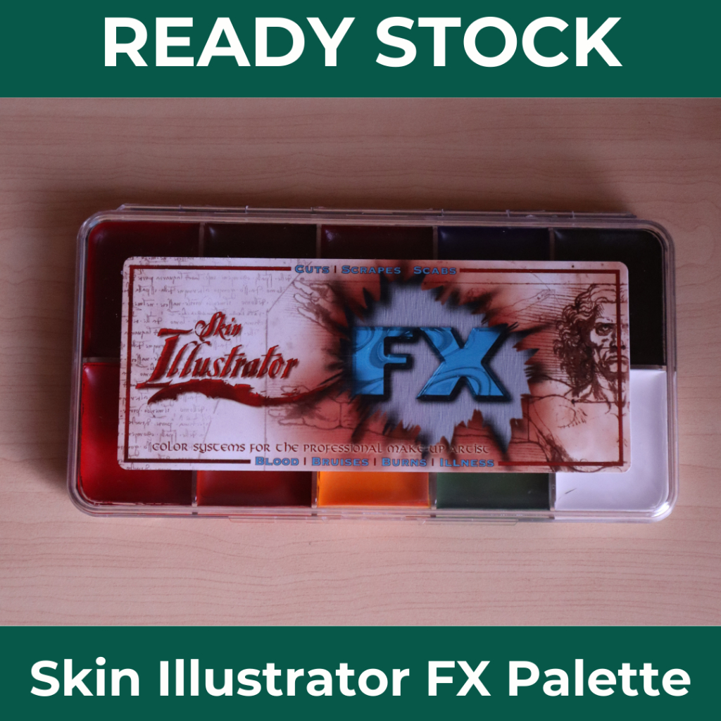 [READY] Skin Illustrator Palette | Special Effects Makeup | Palet warna profesional | Face and body 