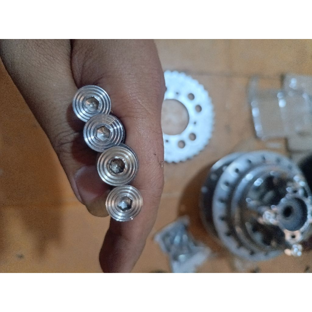 BAUT L SLIM STAINLESS PANGKON MESIN TIGER