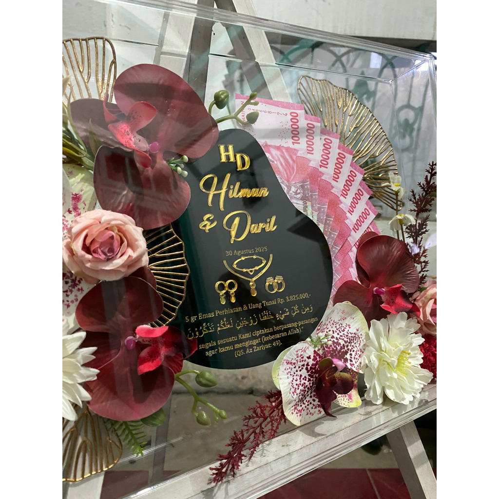 Frame Mahar/Pigura Mahar/Frame Mahar Akrilik