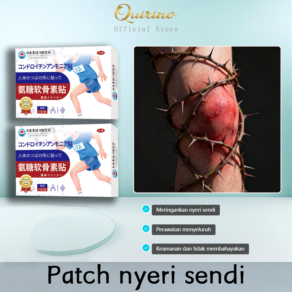 Quirino Koyo asam urat Gout Patch koyo lutut nyeri sendi Koyo Sendi Asam Urat obat sendi salep asam 