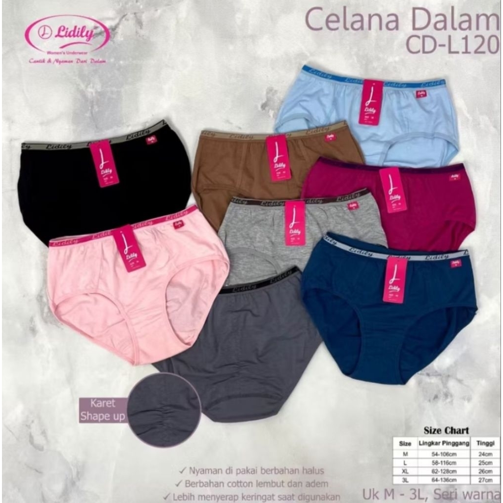 CELANA DALAM WANITA DEWASA LYDYLY L120