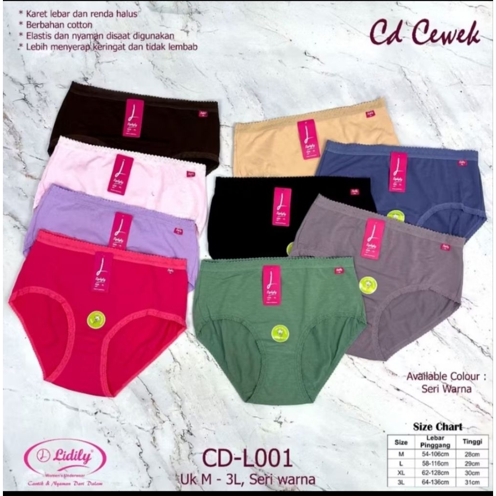 CELANA DALAM LYDYLY L001/LYDYLY RENDA