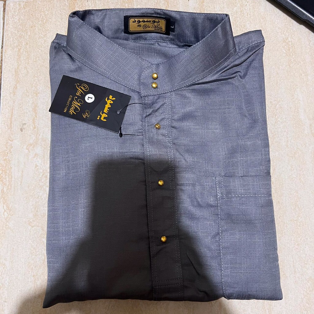 Baju melayu dasarnya bagus cocok buat lebaran / kondangan dasarnya bagus no motif