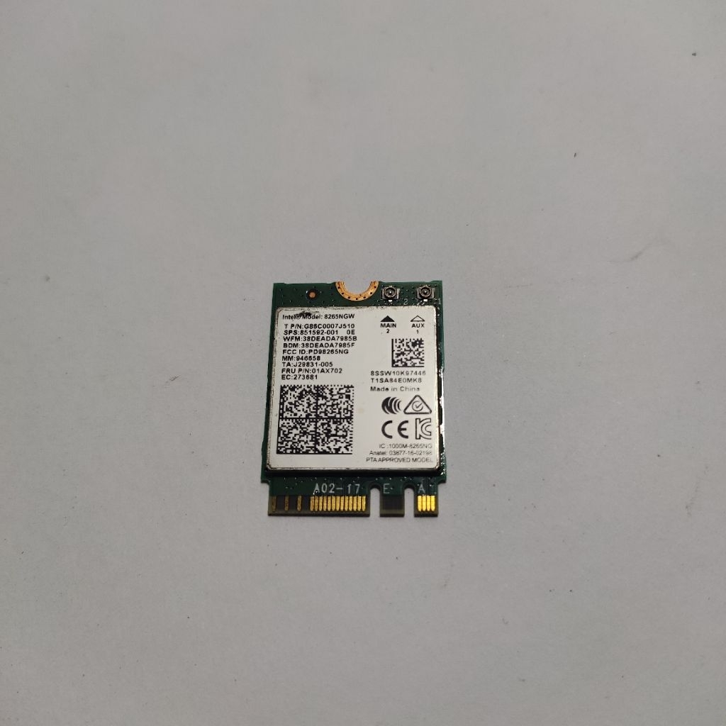 Wifi Wireless Wificard Lenovo Thinkpad Yoga L390 l390