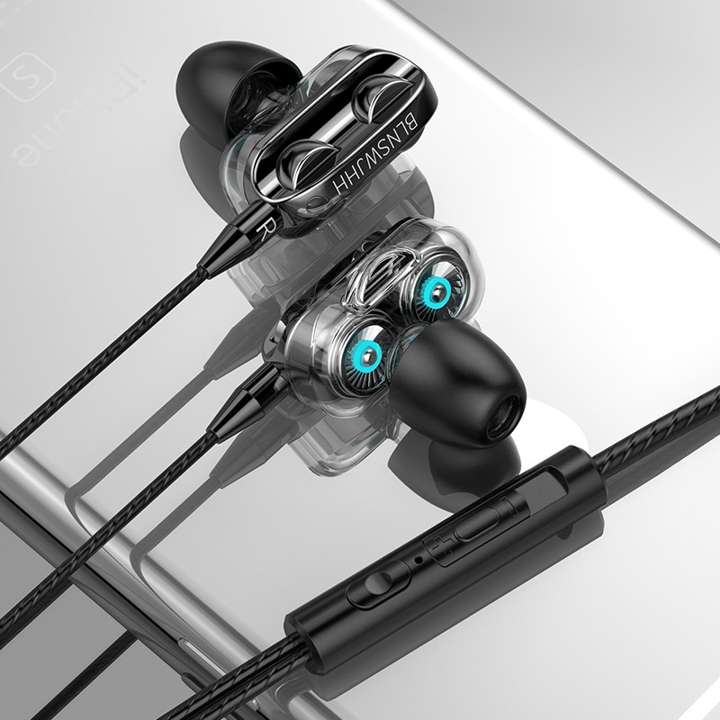 New Headset 4D Bass Earphone 3.5Mm Hedset With Mic Handset Pubg Gaming Mic For Android Iphone