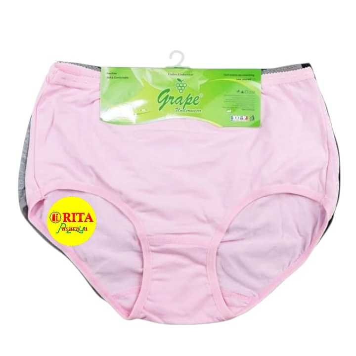 Celana Dalam Wanita Grape Katun Nyaman Dipakai