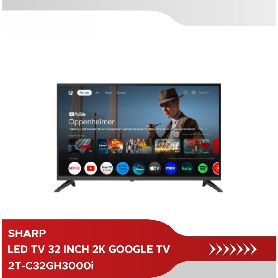 TV LED Sharp Google TV 32 Inch - 32GH3000