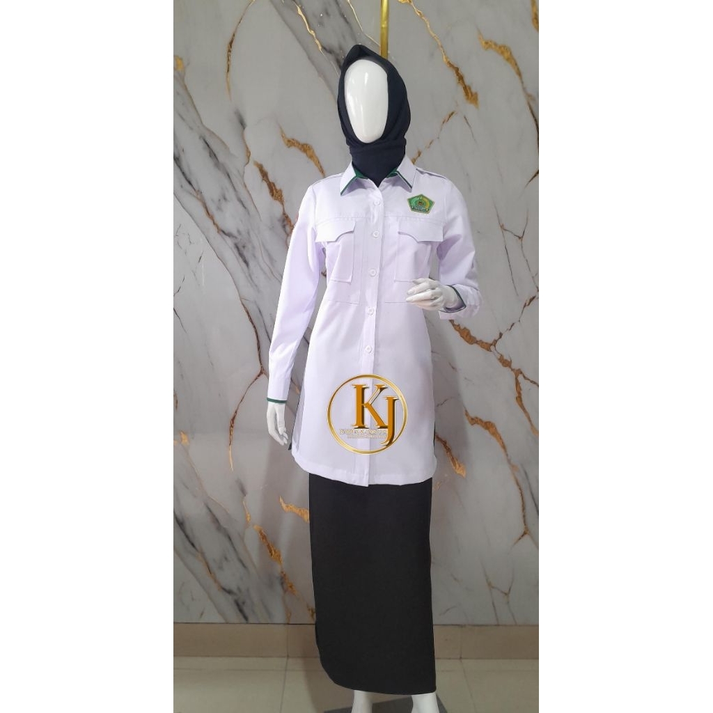 Seragam KEMENAG Wanita Model Tunik Premium