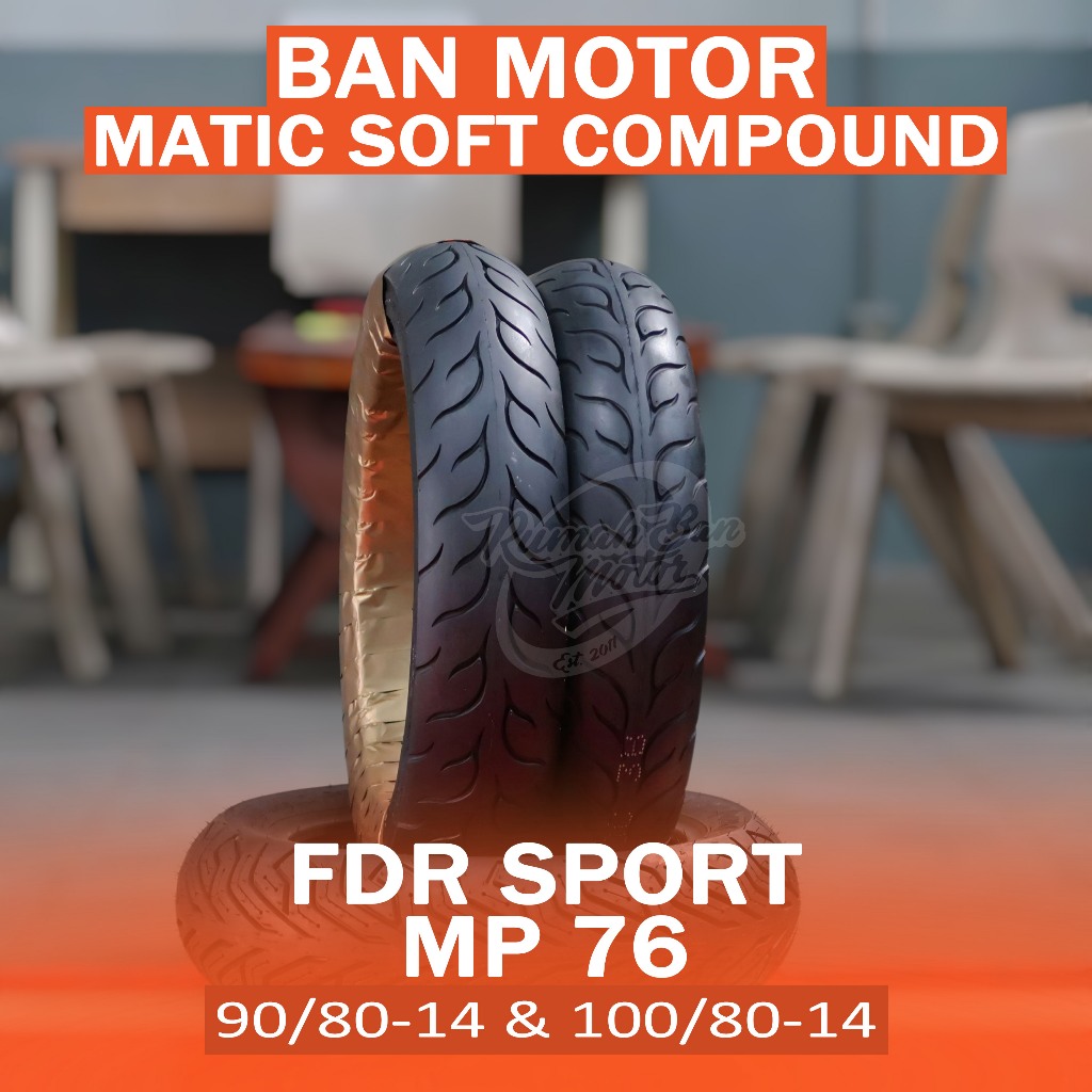 FDR SPORT MP 76 MP76 90/80-14 100/80-14 Ban Race Soft Compound
