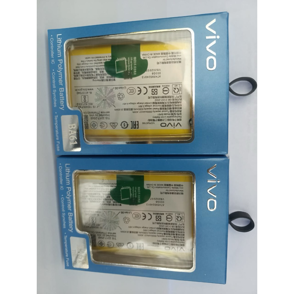 Baterai Batre VIVO Y04 /Y19s ORIGINAL 100% Model Batrei Battery BA61 BA-61