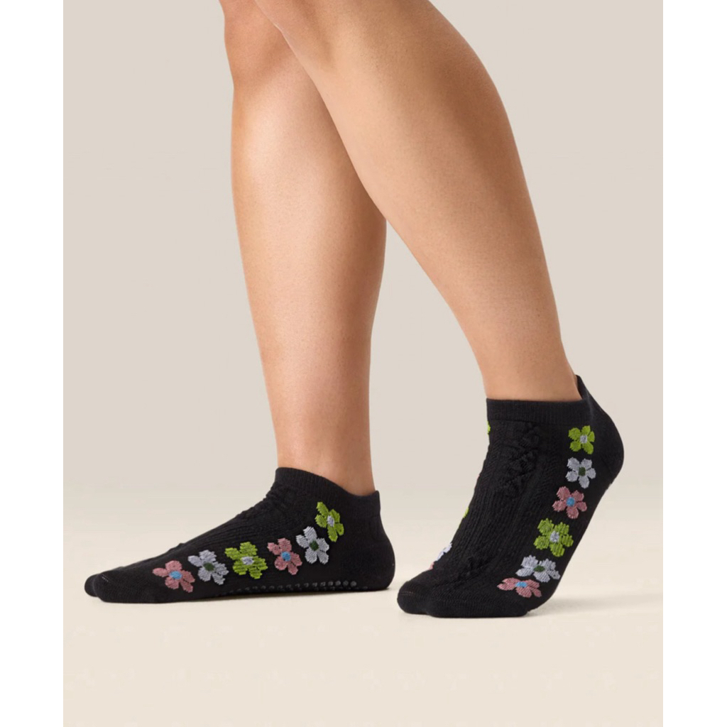 Size S kaos kaki pilates Move Active / Low rise - Fiesta Midnight