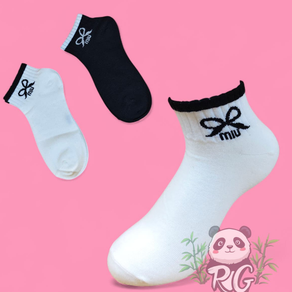 RG38 Kaos Kaki Wanita Pendek , Kaus Kaki Fashion , Kaus Kaki Style Korea
