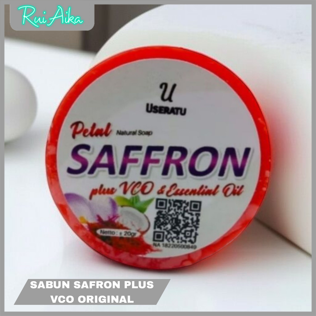 Sabun Safron Asli Bpom Original Mencegah Jerawat Dan Masalah Kulit Lainnya