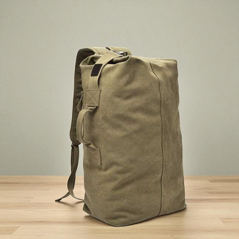 Ransel Kuat Travelling Tas Ransel Kanvas Kuat Travelling Outdoor Backpack Pria Ukuran Besar Outdoor 