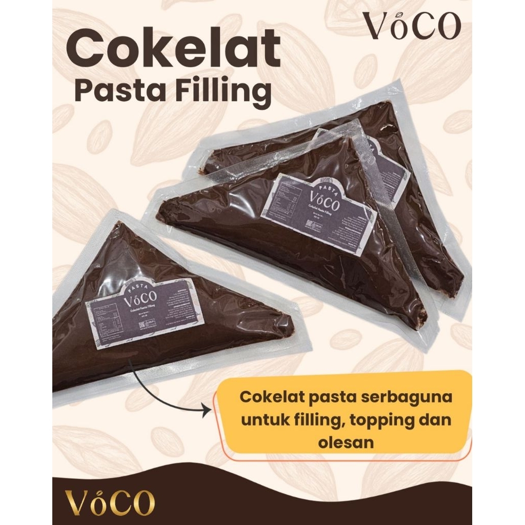 

Pasta Coklat Voco dan Boncoco 1 kg Cokelat Isian Roti Selai Spread Coklat Cokelat Filling Chocolate Filing Pasta Coklat Filo Filoku Selei Spread Olesan Bahan Kue Makassar COD Topping Glaze Olesan Bon coco olesan roti filling isi