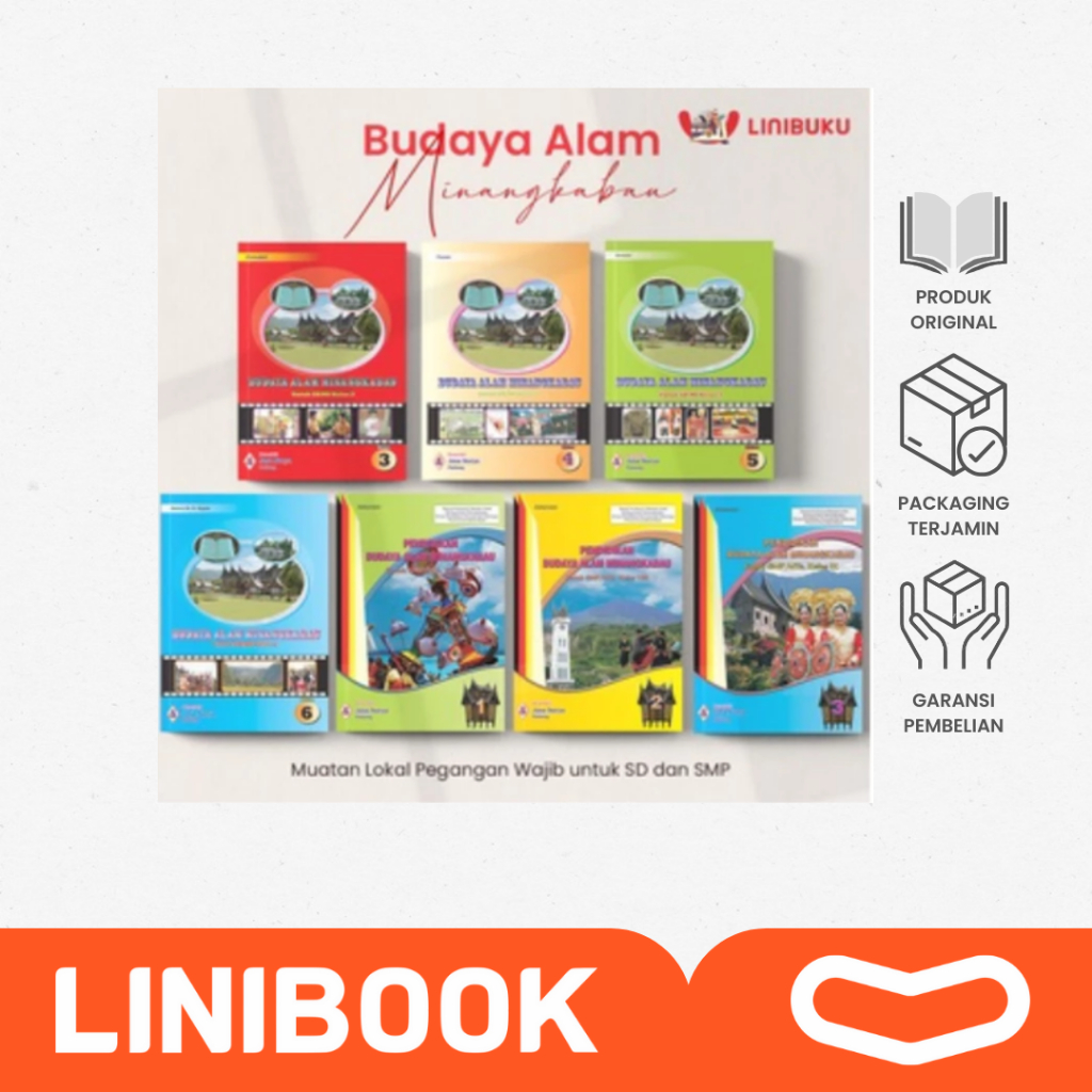 BUKU BUDAYA ALAM MINANGKABAU SD & SMP - MUATAN LOKAL BUKU BAM - BUKU SEKOLAH